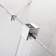 Drzwi prysznicowe Furo DWD RADAWAY 130cm , szkło przejrzyste, profile chrom 10108363-01-01, 10111317-01-01