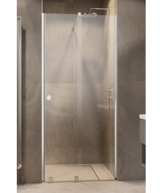 Drzwi prysznicowe Furo DWJ RH RADAWAY 90cm lewe, szkło przejrzyste, profile chrom 10107442-01-01LU, 10110460-01-01
