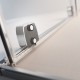Drzwi prysznicowe Furo DWJ RH RADAWAY 90cm lewe, szkło przejrzyste, profile chrom 10107442-01-01LU, 10110460-01-01