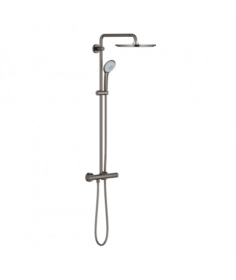 GROHE Euphoria System 310 System prysznicowy z termostatem do m ontażu ściennego hard graphite 26075A00