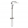 GROHE Euphoria System 310 System prysznicowy z termostatem do montażu ściennego hard graphite 26075A00