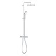 GROHE Tempesta Cosmopolitan System 250 System prysznicowy z termostatem do montażu ściennego, chrom26670000