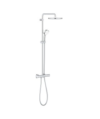 GROHE Tempesta Cosmopolitan System 250 System prysznicowy z termostatem do montażu ściennego, chrom26670000