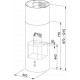 Okap wyspowy FRANKE TUNNEL FTU 3807 I XS 77 H