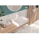 Deante Temisto Umywalka ceramiczna nablatowa - 50x40 cm CDT 6U4S