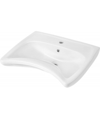 Deante Vital Umywalka ceramiczna wisząca dla osób z ograniczeniami ruchowymi CDV 6U6W