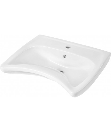 Deante Vital Umywalka ceramiczna wisząca dla osób z ograniczeniami ruchowymi CDV 6U6W