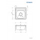 Deante Mercato Zlewozmywak stalowy 1-komorowy ZHM 3100