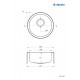 Deante Twist Zlewozmywak stalowy 1-komorowy ZHC 0813