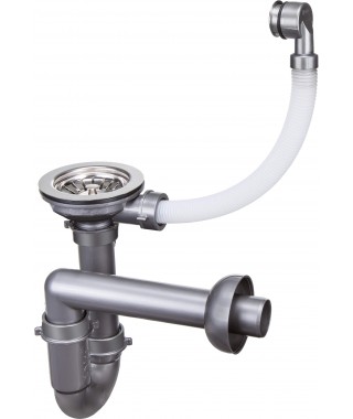 Deante Syfon do zlewozmywaka granitowego 1-komorowego ZXY 9949
