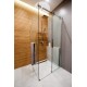 Deante Hiacynt Drzwi prysznicowe wnękowe 160 cm - przesuwne KQH 016P