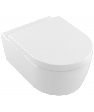 VILLEROY&BOCH Avento Combi-Pack miska WC wisząca z deską wolnoopadającą Weiss Alpin 5656HR01