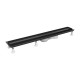 OMNIRES LOWFIX prysznicowy odpływ liniowy, 60 cm LOWFIX60/T/BL