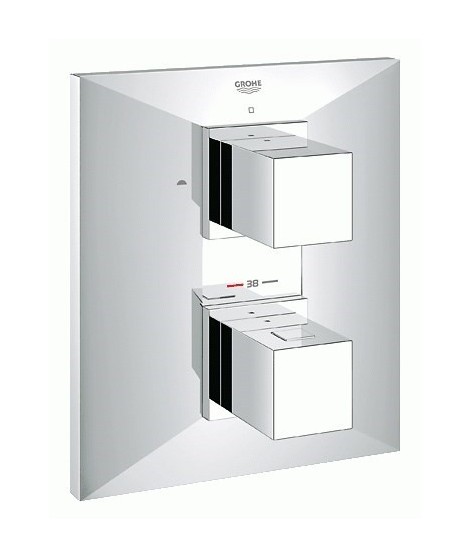Bateria termostatyczna do obsługi wiecej niż jednego wyjścia wody , GROHE Allure Brilliant, Chrom