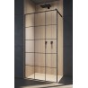 Ścianka Walk-In RADAWAY Modo X Black II kabina Walk-In Factory 50