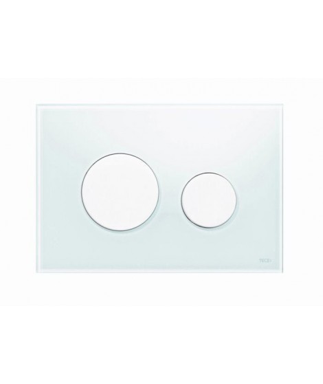 TECEloop Przycisk spłukujący szkło białe. przyciski białe 9240650