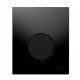 TECEoop przycisk spłukujący do pisuaru - ramka szkło czarne. przycisk czarny 9242657