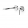 Bateria umywalkowa TRES Max-Tres ścienna chrom 06230002