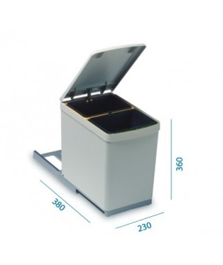 ALVEUS Sortownik Albio 10 (2x7,5 L)