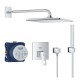 GROHE EUROCUBE podtynkowy zestaw prysznicowy chrom Rainshower Mono 310 Cube 25238000