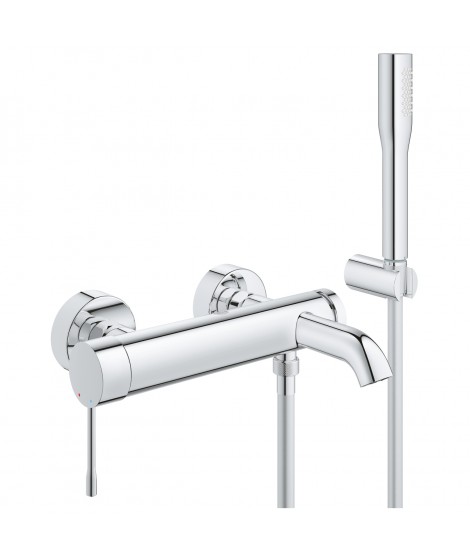 GROHE ESSENCE bateria wannowa z zestawem punktowym chrom 33628001