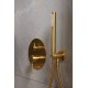 KFA Moza zestaw prysznicowy podtynkowy złoty szczotkowany 5039-501-31