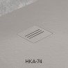 Kratka do brodzika Kyntos Cemento RADAWAY HKA-74