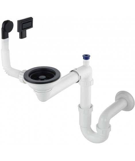 Deante Syfon do zlewozmywaka granitowego 1-komorowego - Space-Saver ZXY N949