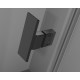 Drzwi prysznicowe Nes KDD II Black RADAWAY 80cm prawe 10031080-54-01R
