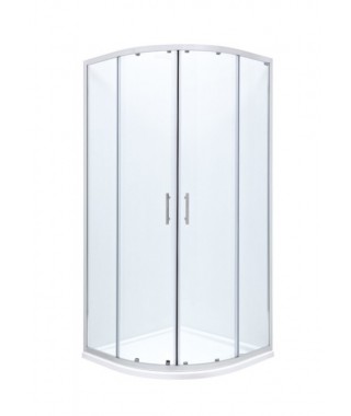 Kabina półokrągła ROCA TOWN 90x90x195cm z powłoką MaxiClean AMP150901M