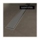 Schedpol Odpływ liniowy Slight Line 100x3,5x9,5 cm z maskownicą Slight-Steel SOLSL-100035