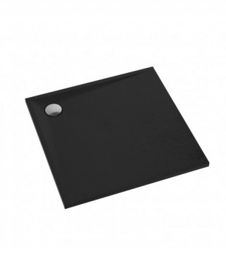 Schedpol brodzik kompozytowy Libra Black Stone 80x80x3 3SP.L1K-8080/C/ST