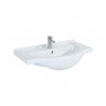 Umywalka ceramiczna 75 cm ELITA Bahama 75 z otworem pod baterię i przelewem