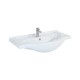 Umywalka ceramiczna 85 cm ELITA Bahama 85 z otworem pod baterię i przelewem
