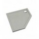 Schedpol brodzik akrylowy Sharper Cement Stone 90x90x5 3S.S1PK-9090/CT/ST