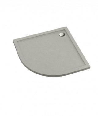 Schedpol brodzik akrylowy Sharper Cement Stone 90x90x4,5 cm 3S.S1O-9090/CT/ST