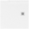 MORI New Trendy Brodzik posadzkowy biały strukturalny 90x90x3cm B-0433 + syfon gratis