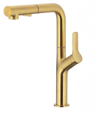 KFA DUERO DESIGN GOLD BATERIA KUCHENNA Z WYCIĄGANĄ WYLEWKĄ 6623-220-31