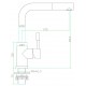 Bateria zlewozmywakowa ze stali nierdzewnej OMNIRES NOKITE S0907 Inox