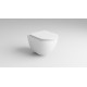 LUKKA miska WC ceramiczna wisząca bezkołnierzowa z deską wolnoopadającą 541204111187K1VL