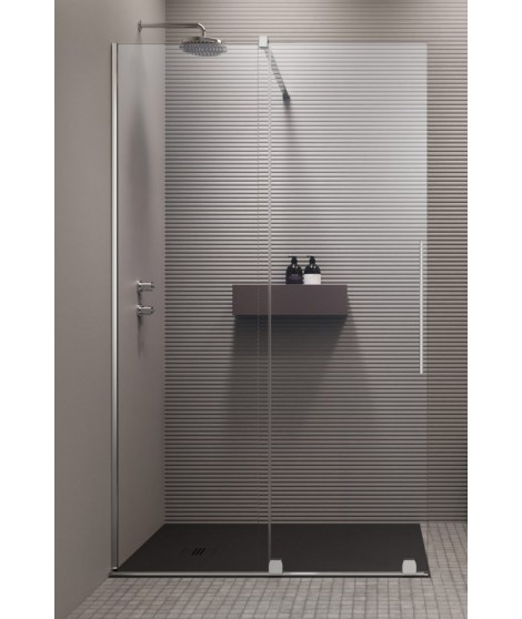 RADAWAY FURO WALK-IN kabina prysznicowa 80cm lewa