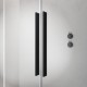 RADAWAY FURO BLACK WALK-IN kabina prysznicowa 90cm lewa