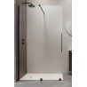 RADAWAY FURO BLACK WALK-IN kabina prysznicowa 90cm lewa