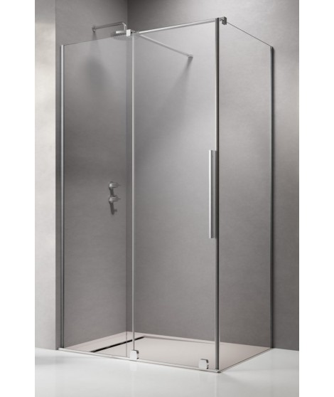 Radaway Furo KDJ drzwi prysznicowe chrom 90cm front lewy