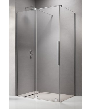 Radaway Furo KDJ drzwi prysznicowe chrom 90cm front lewy