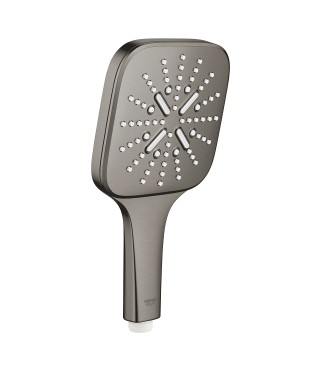 GROHE Rainshower SmartActive 130 Cube prysznic ręczny 3-strumieniowy brushed hard graphite 26582A00