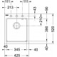 Zlewozmywak onyx FRANKE FIJI .FIG 610-42
