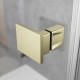 RADAWAY Essenza Pro Brushed Gold KDJ Drzwi lewe do kabiny 80cm