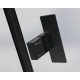 RADAWAY NES 8 Black KDJ I Factory drzwi prysznicowe 80cm prawe