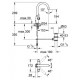 Jednootworowa bateria umywalkowa DN 15. GROHE Atrio Classic.Chrom